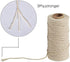 Tenn Well Bakers Twine, 328 Feet 3Ply Cotton Kitchen Twine Food Safe Cooking String for Tying Meat, Trussing Chickens, Making Sausage and More