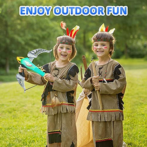 Britik Bow and Arrow for Kids Toys - Archery Set with 20 Suction Cup Arrows, Gifts for Boys Girls Toddler Age 4 5 6 7 8 Year Old