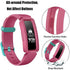 KOLEK Bands Compatible with Fitbit Ace 2 for Kids,Soft Silicone Waterproof Bracelet Accessories Sports Watch Strap Wristbands Replacement for Fitbit Ace 2 Boys Girls,Watermelon