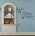 Wall Decor Plus More WDPM3186 Kitchens Were Made To Bring Families Together Kitchen Wall Decal Quote, 23x14 , Black