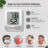 ThermoPro TP49 Digital Indoor Humidity Meter Room Thermometer with Temperature and Humidity Monitor Mini Hygrometer Thermometer