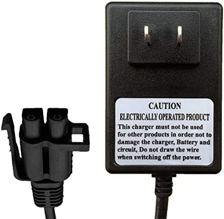FULIHUA 24V B Plug Kids Ride On Car Charger ,24 Volt Battery Charger, for Gravedigger Monster Truck Yamaha Grizzly Riding Toy Grave Digger Ride-Ons Accessories
