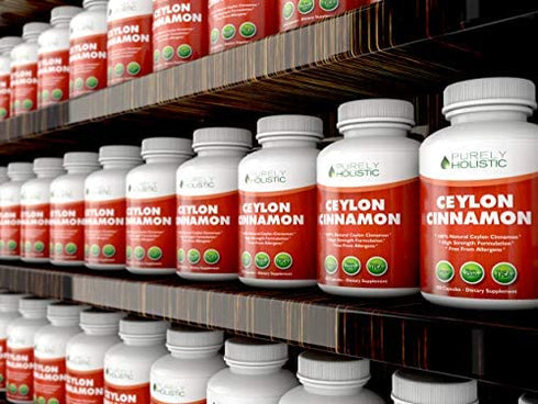 Ceylon Cinnamon Capsules 1500mg ? 150 Cinnamon Capsules Vegetarian & Vegan - 75 Day Supply (25% More) ? True Sri Lanka Ceylon Cinnamon Supplement
