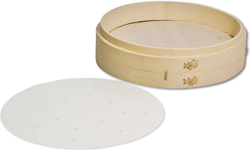 Joyce Chen Steamer, Bamboo, Tan