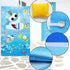 Shark Toss Games with 3 Been Bag Little Shark Party Supplies Been Bag Toss Games Party Games for Kids and Adults in Under the Sea, Shark Theme party Baby Shower Kids’ Birthday Party Summer Pool Game