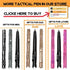 Christmas Stocking Stuffers Cool Gifts for Dad Men Husband,Tactical Pen (8-in-1),Valentines Day Anniversary Birthday Gifts Idea for Dad Boyfriend Him,Fathers Day,Gift Box