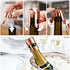 HYZ Champagne Stoppers - Stainless Steel Sparkling Wine Bottle Stopper with Pure Silicone Air Tight Seal - Professional Wine Saver for Champagne?Prosecco and Cava (2Pack Rose Gold)