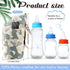 Hohean 2 Pieces Portable Car Travel Bottle Warmer USB Milk Heat Keeper Baby Bottle Warmer with 2 Pieces USB Data Cables Infant Bottle for Indoor, Outdoor, Traveling, Driving (Vivid Style)