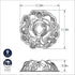Nordic Ware Platinum Holiday Wreath Bundt Pan