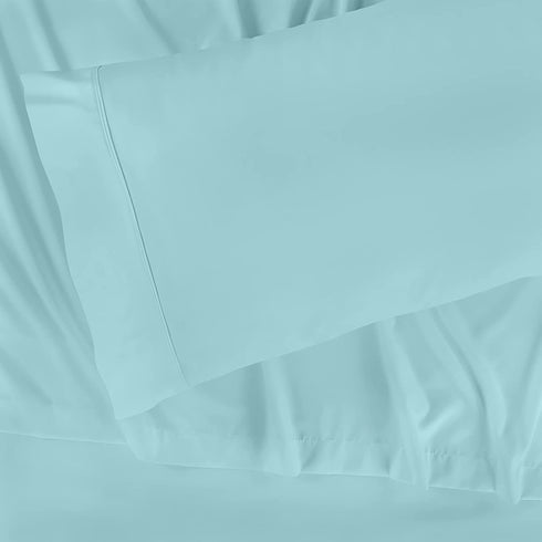 Utopia Bedding Queen Pillowcases - 12 Pack - Bulk Pillowcase Set - Envelope Closure - Soft Brushed Microfiber Fabric - Shrinkage and Fade Resistant Pillow Covers 20 x 30 Inches (Queen, Spa Blue)