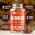 Quinine Tablets - Quinine Capsules with Cinchona Bark - Pills for Immune Support - Organic Quinine Supplement - Made in USA - Extra Strength Quinine Capsules - Herbal Quinine Pills