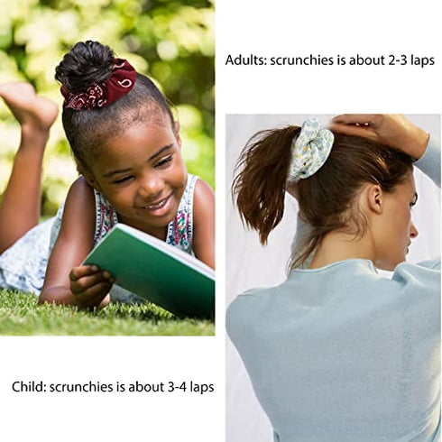 20 Pack Hair Scrunchies, Scrunchies for Women Girls, Scrunchies for Thick Hair, Hair Ties Scrunchies, Hair Elastics Ties, Hair Accessories for Women, Hair Accessories for girls, Gifts for Girls