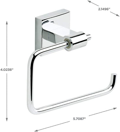 Franklin Brass Maxted Toilet Paper Holder, Polished Chrome, Bathroom Accessories, MAX50-PC 5.91 x 2.15 x 4.06 Inches