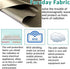 Faraday Fabric Protection Fabric NEWBEAU Blocking Fabric for Copper Nickel Faraday Fabric 1 Yard, (1 Yard, 44'' * 36'')