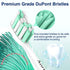 Aoremon Replacement Toothbrush Heads for Philips Sonicare Snap-on Electric Brush Handles HX9023/65, 10 Pack