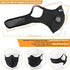 AstroAI Dust Mask Reusable Face Mask 2 Pack with Active Carbon Filters for Woodworking Construction Sanding Gardening Sawing,Grinding