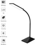LED Desk Lamp, RAOYI 12W Dimmable Table Lamp Eye-Caring Reading Light with USB Charging Port, Touch Control, 5 Lighting Modes and 7-Level Brightness for Home Office Bedrooms (Black)