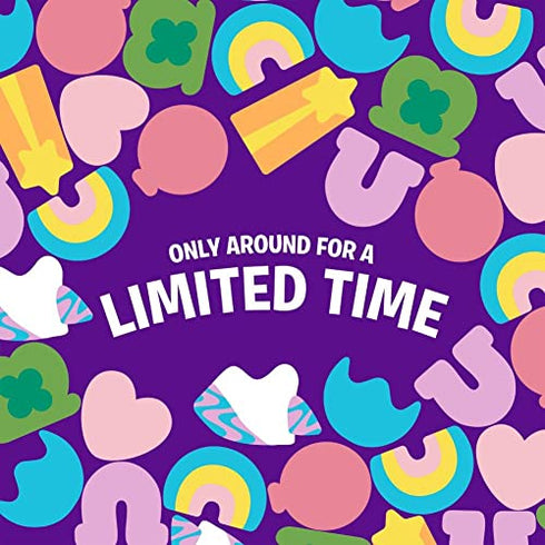 Lucky Charms Just Magical Cereal Marshmallows, Gluten Free Snacks for Kids, 4 oz Resealable Pouch