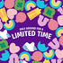 Lucky Charms Just Magical Cereal Marshmallows, Gluten Free Snacks for Kids, 4 oz Resealable Pouch