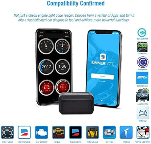 Veepeak OBDCheck BLE Bluetooth OBD II Scanner Auto Diagnostic Scan Tool for iOS & Android, Bluetooth 4.0 Car Check Engine Light Code Reader