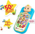 CoComelon JJ’s First Learning Toy Phone for Kids with Lights, Sounds, Music to Introduce Feelings, Letters, Numbers, Colors, Shapes, and Weather to Children, by Just Play
