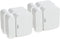 SimpliSafe Entry Sensor (Pack of 4) - Window and Door Protection - Compatible with The SimpliSafe Home Security System - Latest Gen