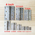 Adiyer 10pcs 304 Stainless Steel 1-inch Folding Butt Hinges Small Hinges Mini Door Hinges for Case Wooden Jewelry Box Lid Crafts (25mm x 24.5mm x 1mm)