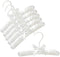 Only Hangers 10" White Baby Satin Padded Hangers