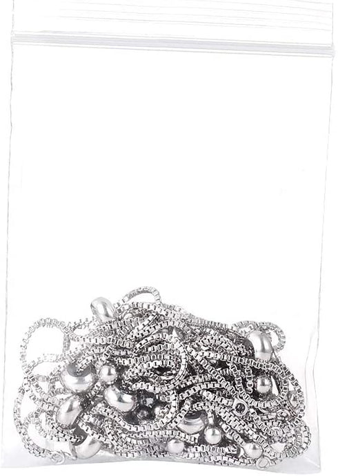 Kissitty 10 Strands Adjustable Platinum Brass Slide Extender Chains with Ball Ends 4.84" (12.3cm)