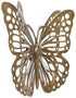 Gold Metal Butterfly Wall Decor