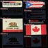 2X Reflective 4'' Polish Eagle Polska Poland USA Flag Decal Sticker Car Vinyl sda1