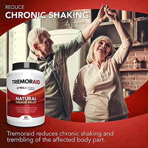 Tremoraid Essential Tremor Relief Supplements (60 Caps)* (3 Bottles)