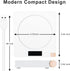 Mug Warmer 5 Temperature Settings Timing Reminder | Portable Beverage Warmer USB Coffee Mug Warmer with Auto Shut Off Function Coffee Cup Warmer for Desk White