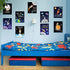 Blulu 9 Pieces Outer Space Decor for Kids Room Boy Bedroom Space Posters 8 x 10 Inch Cute Inspirational Wall Art Decoration for Boys and Girls Playroom Space Nursery Decor