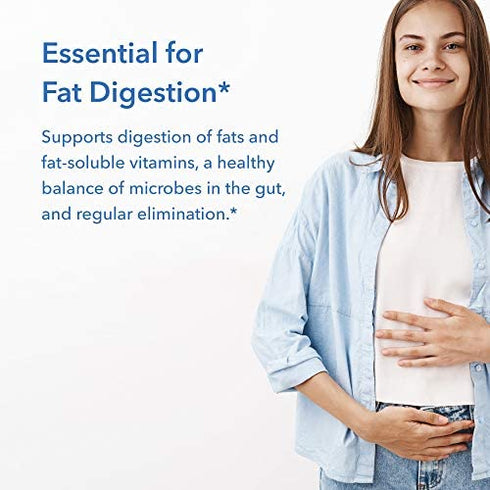 Allergy Research Group - Ox Bile 125 mg - Fat Digestion, Liver/Metabolic/GI Support - 180 Vegicaps
