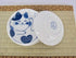 Japanese Small Plate Set Ceramic Cute Cats Design Appetizer Dessert Sushi Sauce 3.94 x 0.8 Inches Set of 4