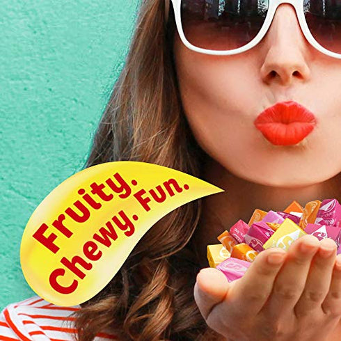 Starburst Fruit Chews Candy Sharing Size Resealable Bag, Tropical, 15.6 Ounce