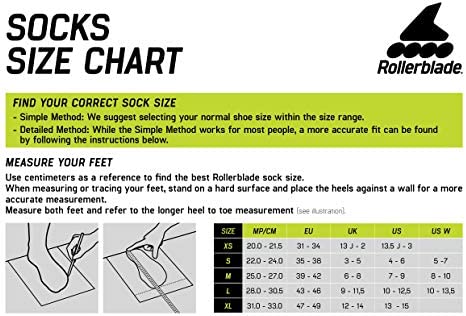 Rollerblade Performance Women's Socks, Inline Skating, Multi Sport, Black and Pink, Size Large