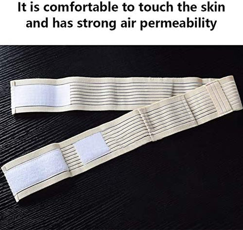 Stretchy Peritoneal Dialysis Belt, G/PEG Tube Holder - Feeding Tube Holder, Catheter Tube Storage Band (Medium)