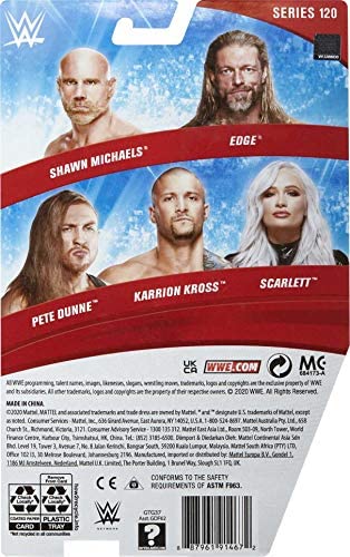 WWE Pete Dunne Action Figure Series 120 Action Figure Posable 6 in Collectible for Ages 6 Years Old and Up