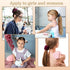 12 Pcs Big Hair Scrunchies Velvet Elastic Hair Bands Scrunchy, Large Hair Scrunchies for Women's Hair, Hair Ties Scrunchie Accessories Valentine's Day Christmas Gifts for Women Teenage Girls