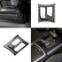 crosselec Carbon Fiber Central Control Gear Shift Panel Trim Fit for Dodge Charger 2015+ (Black)