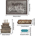 58 Pieces Happy Birthday Decorations for Classroom Mini Bulletin Board Set for Students, Birthday Banner Poster Accents for School Kids