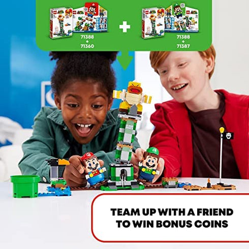 LEGO Super Mario Boss Sumo Bro Topple Tower Expansion Set 71388 Building Kit; Collectible Toy for Kids; New 2021 (231 Pieces)