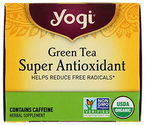 Yogi Tea, Green Tea Super Antioxidant, 16 Count