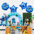 6pcs Lilo and Stitch Aluminum film balloon, Stitch birthday party decoration, children's birthday party supplies decoration