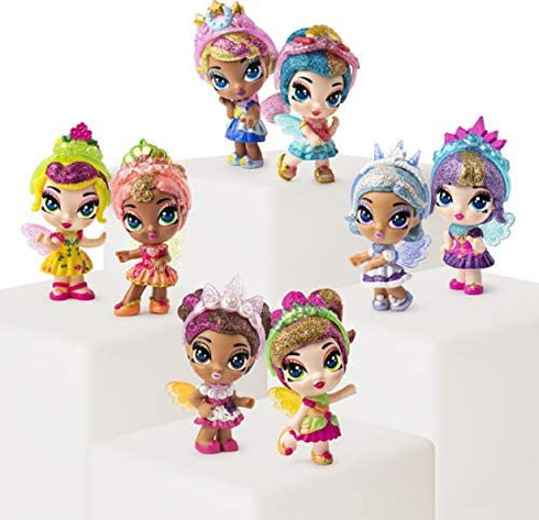 Hatchimals, Pixies Royals 2-Pack, 2.5-Inch Collectible Dolls and Accessories, for Kids Aged 5 and Up (Styles May Vary)