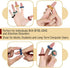 Mr. Pen- Spiky Sensory Rings, 10 Pack, Stress Relief Fidget Sensory Toys, Fidget Rings, Fidget Ring for Anxiety, Stress Relief Rings, Massager for Fidget ADHD Autism, Silent Stress Reducer Ring