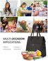 JOYHILL Thermal Lunch Bag Women, Insulated Lunch Box, Adult Reusable Lunch Tote Bag, Water Resistant Leakproof Cooler Lunch Box for School, Work, Picnic and Travel, Daisy