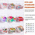 6 Pack Pegboard Clear Bins, Pegboard Bins Hooks, DIY Pegboard Accessories, Workbench Small Bins Fit 1/4 -1/8 Peg Board for Organizing Hardware, Garage Storage, Craft Room, Tool Shed, Hobby Supplies